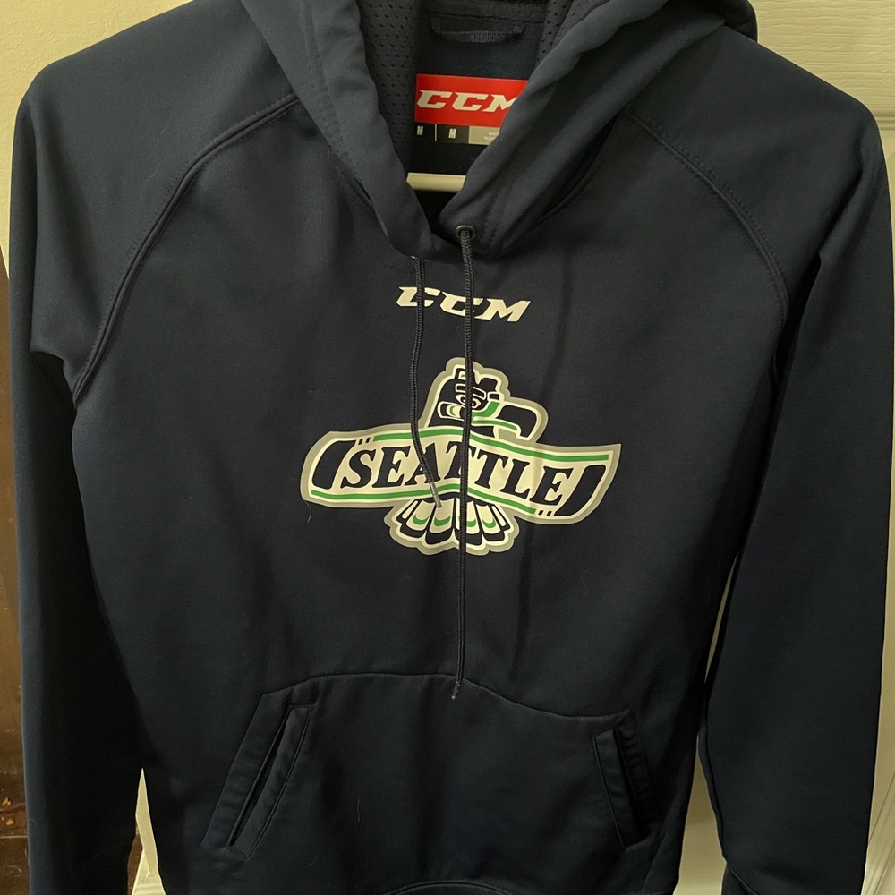 Seattle Thunderbirds WHL CCM Sweater Hoodie